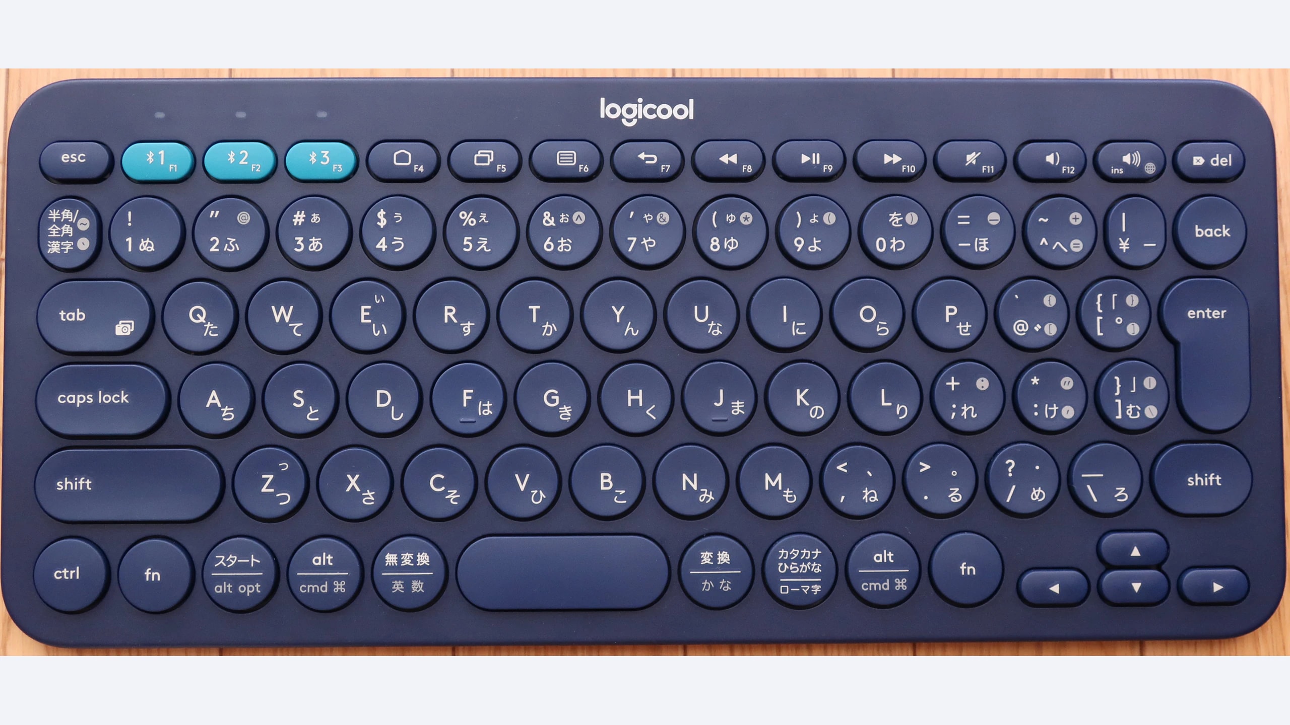 Japanese-layout Logicool Logitech K380 Bluetooth keyboard